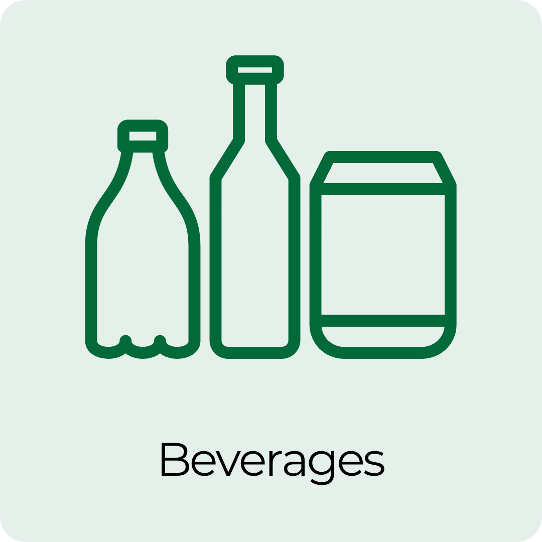 Our Market Beverages Category Banner